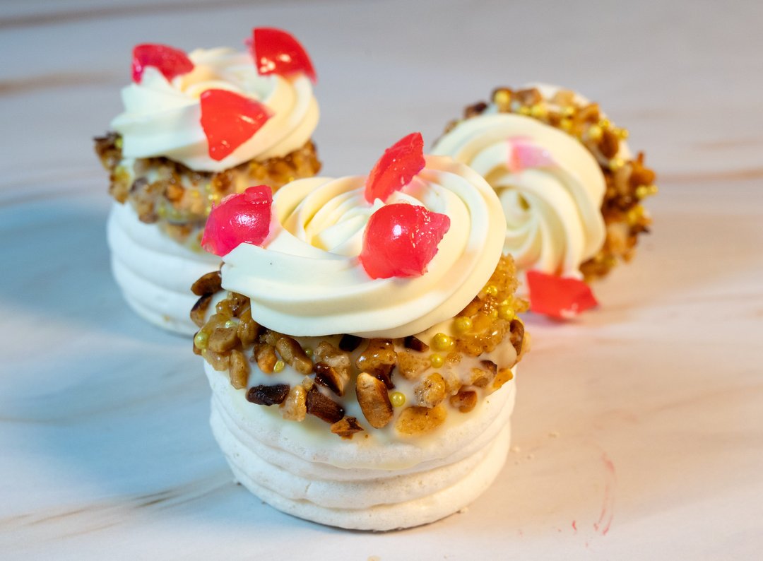 Pavlova Vanilla White chocolate - 3 buc.